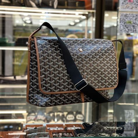 mens goyard messenger bag for sale|Goyard side bag men's.